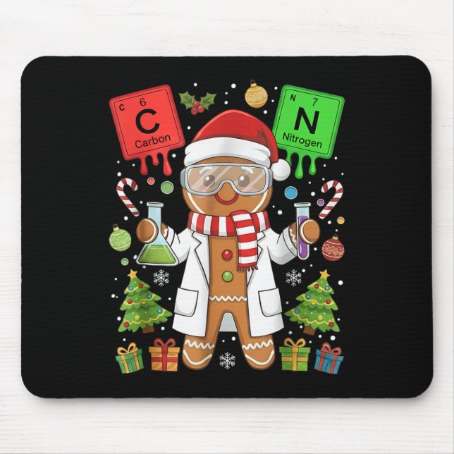 Tapis De Souris 67 Chimie Amoureux de la Science Professeur Tablea (Devant)