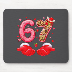 Tapis De Souris 67 cœurs de la Saint-Valentin Six Sept Mème 6 7 Co