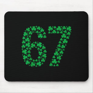 Tapis De Souris 67 Drôle Six Sept Génération Mème Vibes Chanceuses