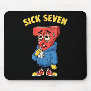 Tapis De Souris 67 Drôles Hommes Femmes Six Sept Humour Mème Brain