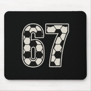 Tapis De Souris 67 Football Six Seven 6 7 Mème 67 _1