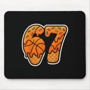Tapis De Souris 67 Glace Goutte Basketball Six Seven Mème Panier