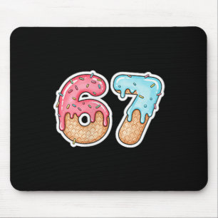 Tapis De Souris 67 Glace qui Dégouline Mème Drôle Six Sept Générat