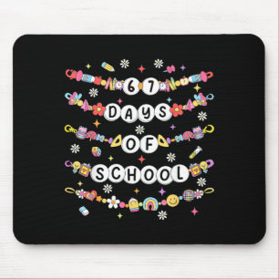 Tapis De Souris 67 Jours De Bracelets D'amitié Scolaire 67 Jours S