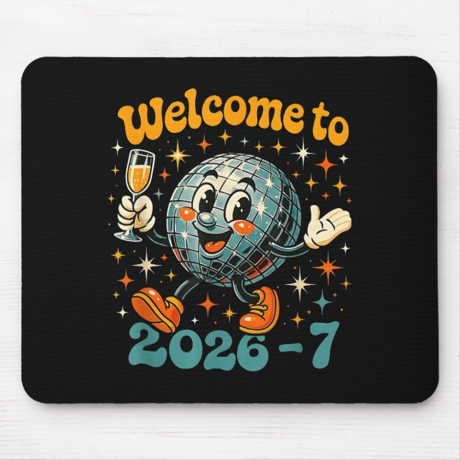 Tapis De Souris 67 Meme Countdown Happy New Year Funny Drip Number (Devant)