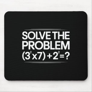 Tapis De Souris 67 Meme Math Drôle Six Sept Professeur Brainrot Bl