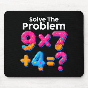 Tapis De Souris 67 Meme Prof de maths Crème glacée qui coule 6 7 B