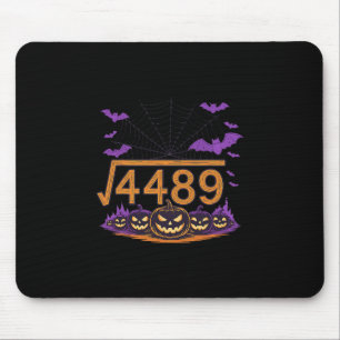 Tapis De Souris 67 Meme Racine Carrée 4489 Argot Math Halloween Co