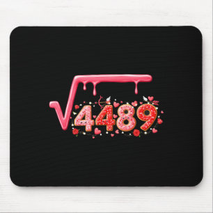 Tapis De Souris 67 Mème Racine Carrée 4489 Argot Saint-Valentin Ma