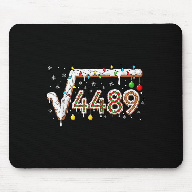 Tapis De Souris 67 Meme Racine Carrée 4489 Slang Prof De Maths Drô (Devant)