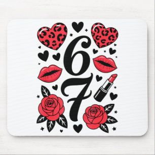 Tapis De Souris 67 Meme Six Seven 67 Meme Six Seven 6 7 Saint-Vale