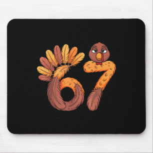 Tapis De Souris 67 Meme Six Seven Argot Gen Alpha Drôle Dinde Tha