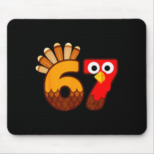 Tapis De Souris 67 Meme Six Seven Génération Alpha Argot Drôle Din
