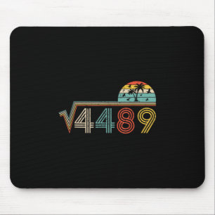 Tapis De Souris 67 Mème Vintage Racine Carrée 4489 Argot Prof de M