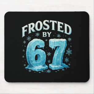 Tapis De Souris 67 Noël Glace Givre Froid 6 7 Mème Internet Xmas