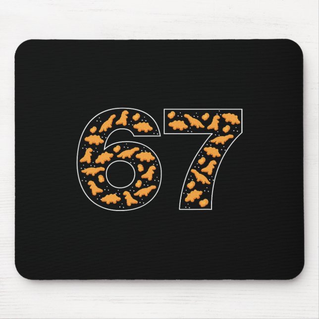 Tapis De Souris 67 nuggets de poulet Six Seven  (Devant)