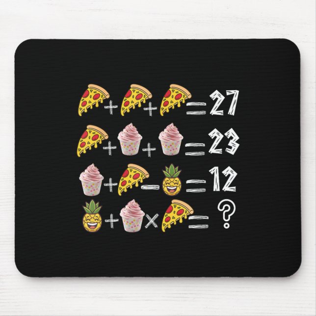 Tapis De Souris 67 Opérations Ordre Math Pemdas Mème Drôle Enseign (Devant)