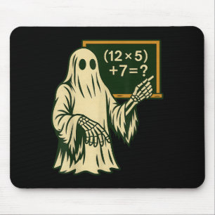 Tapis De Souris 67 Professeur Fantôme d'Halloween Six Sept Mème Br