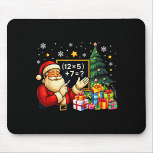 Tapis De Souris 67 Professeur Santa Noël Six Sept Mème Brainrot