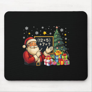 Tapis De Souris 67 Professeur Santa Noël Six Sept Mème Brainrot