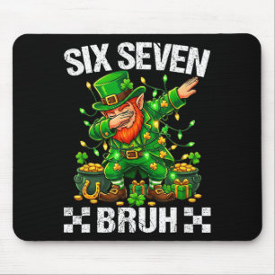 Tapis De Souris 67 Saint-Patrick Drôle Six Sept Mème Lutins Garçon