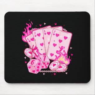 Tapis De Souris 67 Saint-Valentin Six Sept Mème Cœurs Hommes Femme