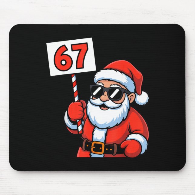 Tapis De Souris 67 Santa Six Seven Christmas  (Devant)