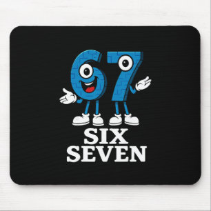 Tapis De Souris 67 Six Seven 6-7 - Drôle de Brainrot Italien Enfan