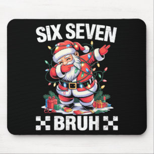 Tapis De Souris 67 Six Seven Burh Drôle Noël 6 7 Mème Hommes Femme
