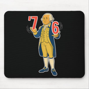 Tapis De Souris 67 Six Seven Drôle de Mème de George Washington