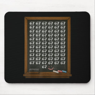 Tapis De Souris 67 Surcharge de professeur de mathématiques Six Se