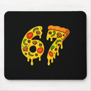 Tapis De Souris 67 Zza Mème Drôle Six Sept Argot Gen Alpha Enfants
