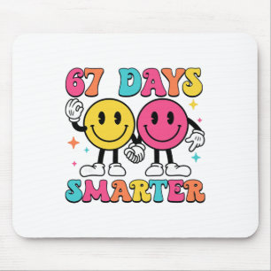 Tapis De Souris 67e jour d'école 67 jours plus intelligents Enseig