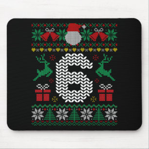 Tapis De Souris 6 7 67 Mème Six Sept Noël Drôle Couple Moche