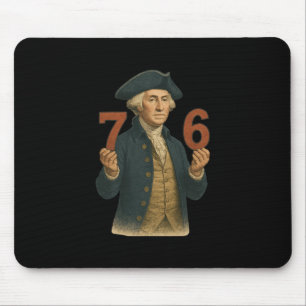 Tapis De Souris 6-7 7-6 George Washington Six Seven Américain