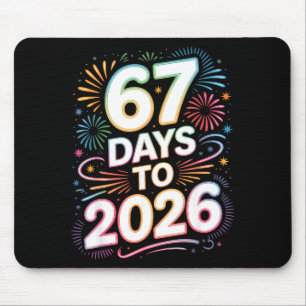 Tapis De Souris 6 7 Mème Drôle Nouvel An 67 Jours Avant 2026 Six S
