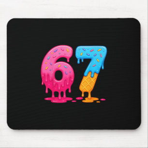 Tapis De Souris 6 7 Mème Six Sept Crème Ice Driam