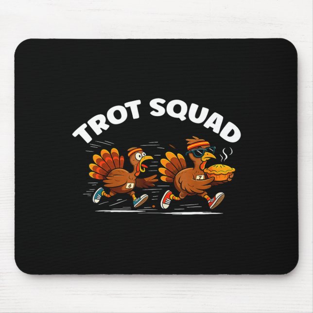 Tapis De Souris 6 7 Meme Thanksgiving Turkey Running Costume Turke (Devant)
