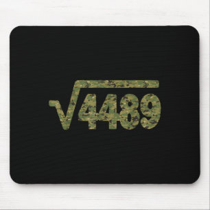 Tapis De Souris 6 7 Modèle de l'armée Mème Racine carrée 4489 Argo