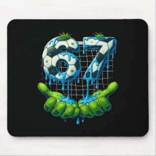 Tapis De Souris 6 7 Six Seven Drip Drôle Gen Alpha Meme Pla Footba