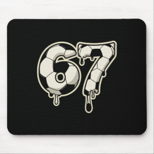 Tapis De Souris 6 7 Soccer Ll Drip Graphique Six Seven Mème 