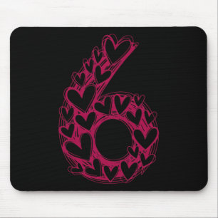 Tapis De Souris 6 Couple Tendance 6 7 Viral Esquisse Cœur 67 Migno