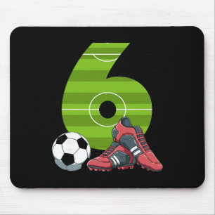 Tapis De Souris 6 Soccer Anniversaire Premier Anniversaire Footll 