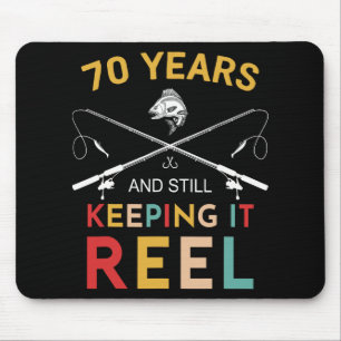 Tapis De Souris 70 Ans Et Toujours Garder Ça Reel 70e Anniversaire