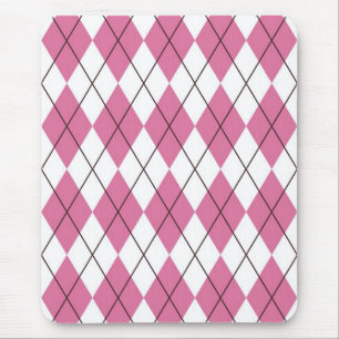 Tapis De Souris 70 s Tartan Pinky