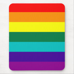 Tapis De Souris 7-Stripe Rainbow Pride Flag