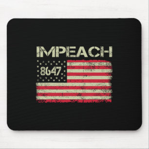 Tapis De Souris 8647 Anti Trump 86 47 Impeach Trump Impeach 47 Rés