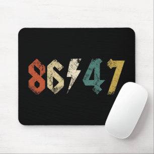 Tapis De Souris 8647 Anti Trump Retro Vintage 80s Rock Style