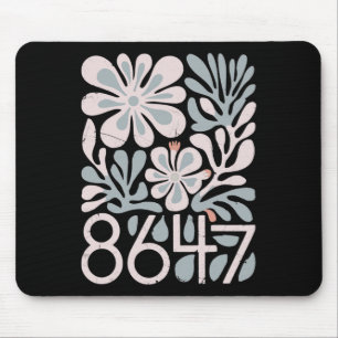 Tapis De Souris 8647 Résiste à la subtile florale Foxtrot Delta Ta