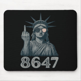 Tapis De Souris 86 47 Anti Trump Funny 8647 Anti-Trump Statue De L